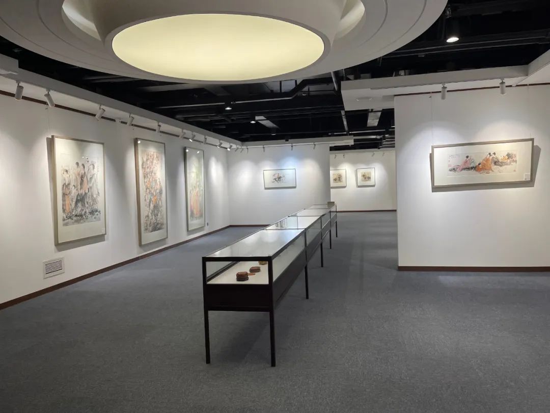 中央美术学院唐勇力水墨画作品展在潍坊临朐展出，展期至10月19日