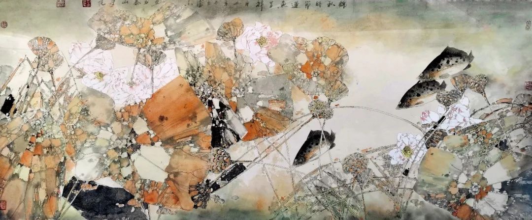 秋色无尽，著名画家卢东应邀参展“书画山东——第八届（2023）中国画作品展”