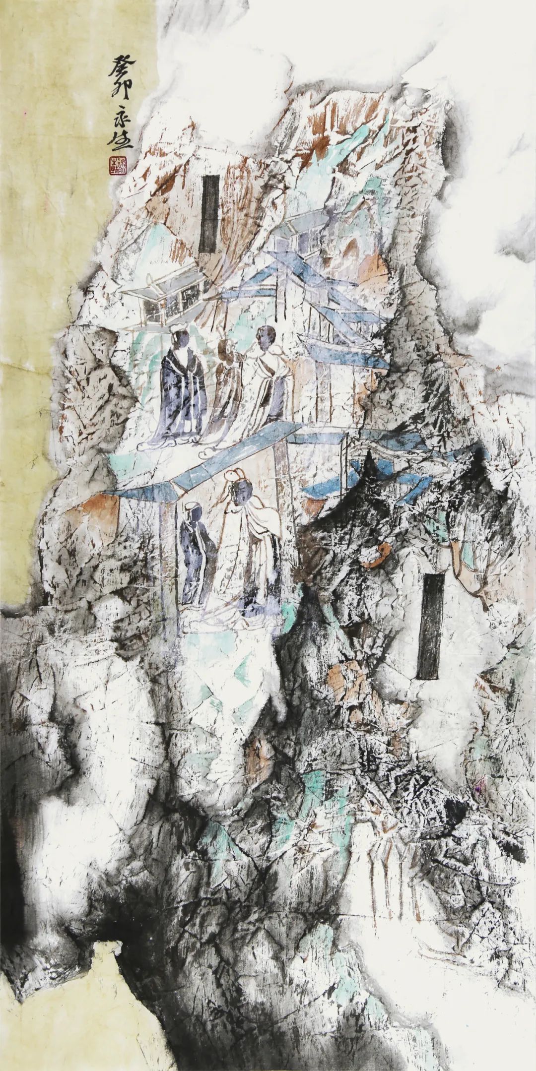 梦回敦煌，著名画家徐永生应邀参展“书画山东——第八届（2023）中国画作品展”