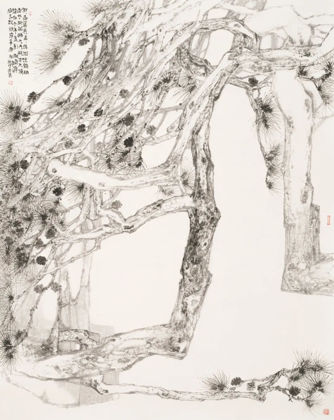 静山可栖，著名画家​李兴杰应邀参展“书画山东——第八届（2023）中国画作品展”