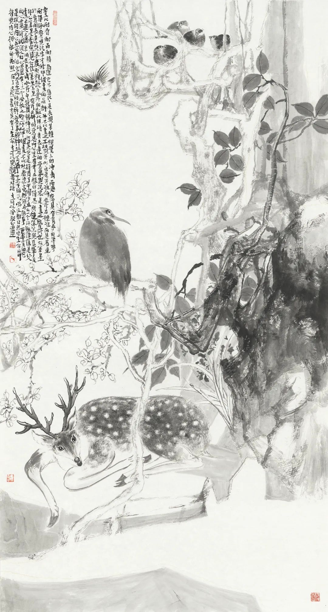 静山可栖，著名画家​李兴杰应邀参展“书画山东——第八届（2023）中国画作品展”