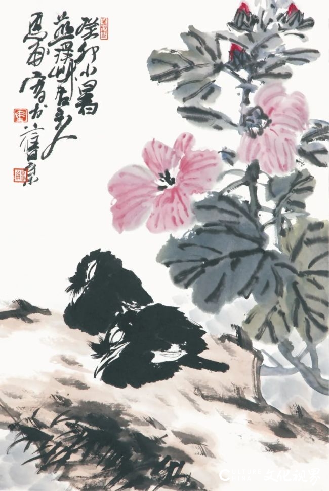 “笔墨传灯——郭石夫师生花鸟画作品邀请展（西安站）”将于明日开幕