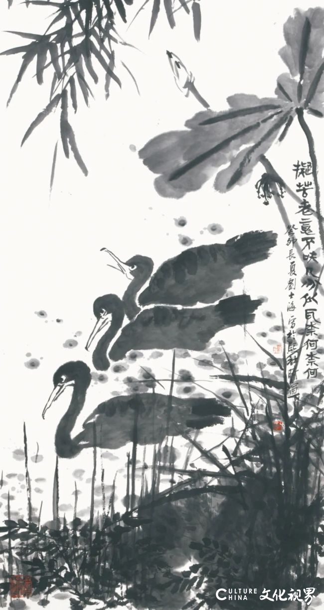 “笔墨传灯——郭石夫师生花鸟画作品邀请展（西安站）”将于明日开幕