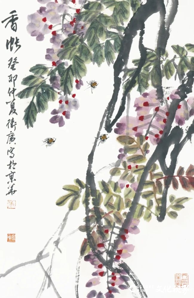 “笔墨传灯——郭石夫师生花鸟画作品邀请展（西安站）”将于明日开幕