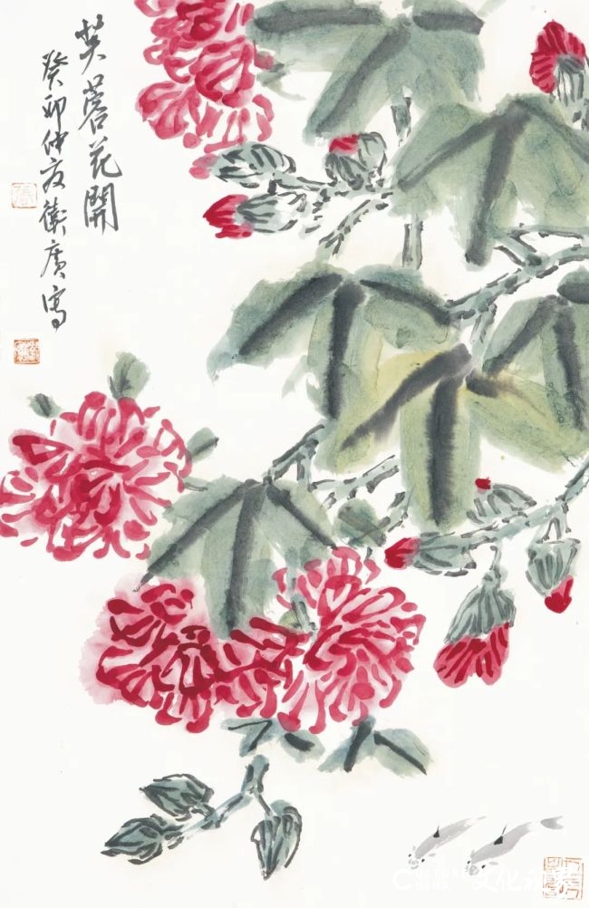 “笔墨传灯——郭石夫师生花鸟画作品邀请展（西安站）”将于明日开幕