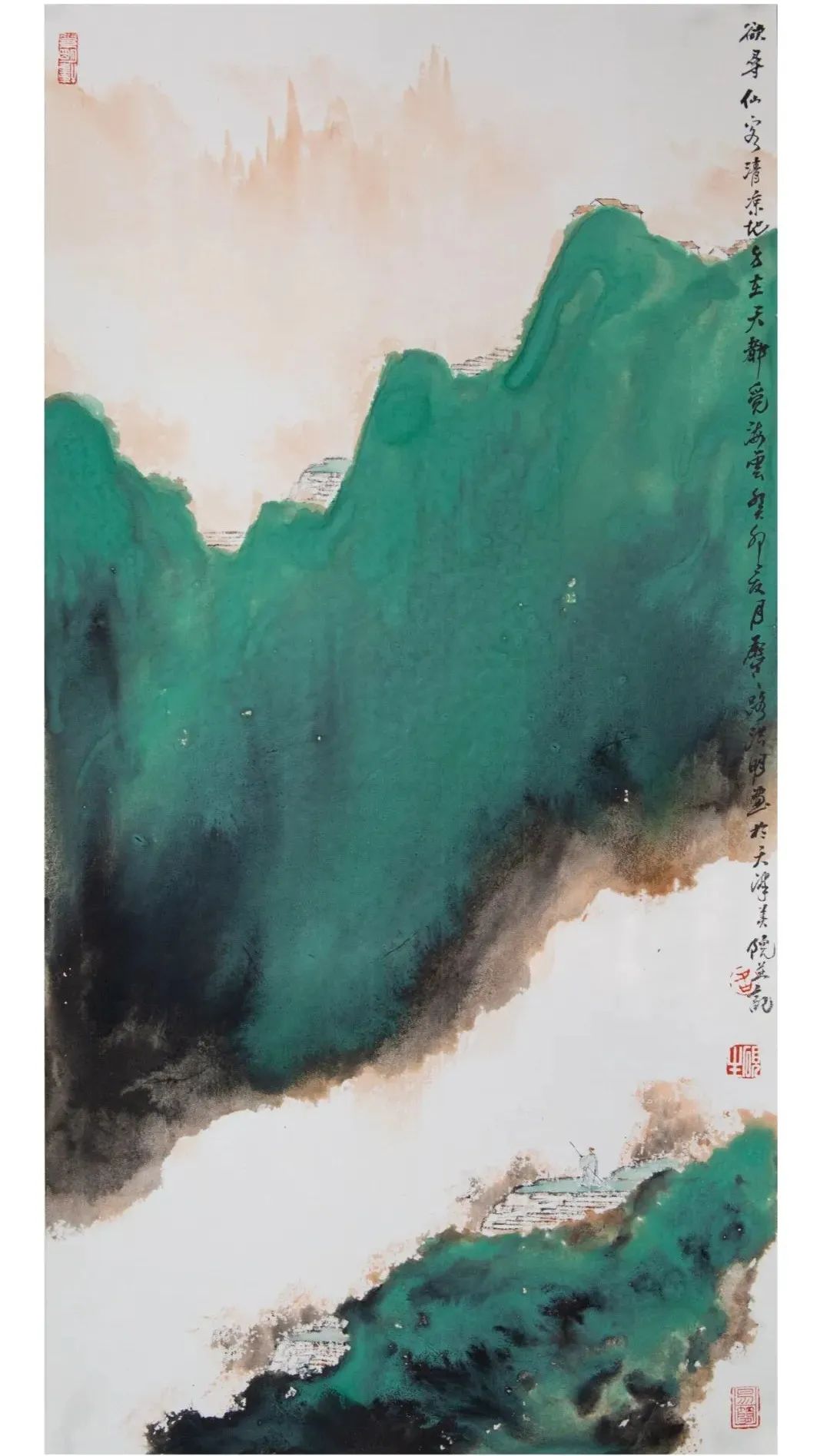 山水有无中，著名画家路洪明应邀参展“书画山东——第八届（2023）中国画作品展”