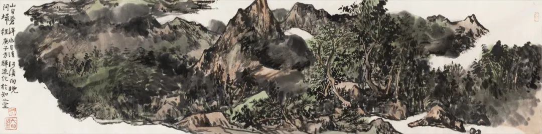 山自苍浑水自清，著名画家方辉应邀参展“书画山东——第八届（2023）中国画作品展”