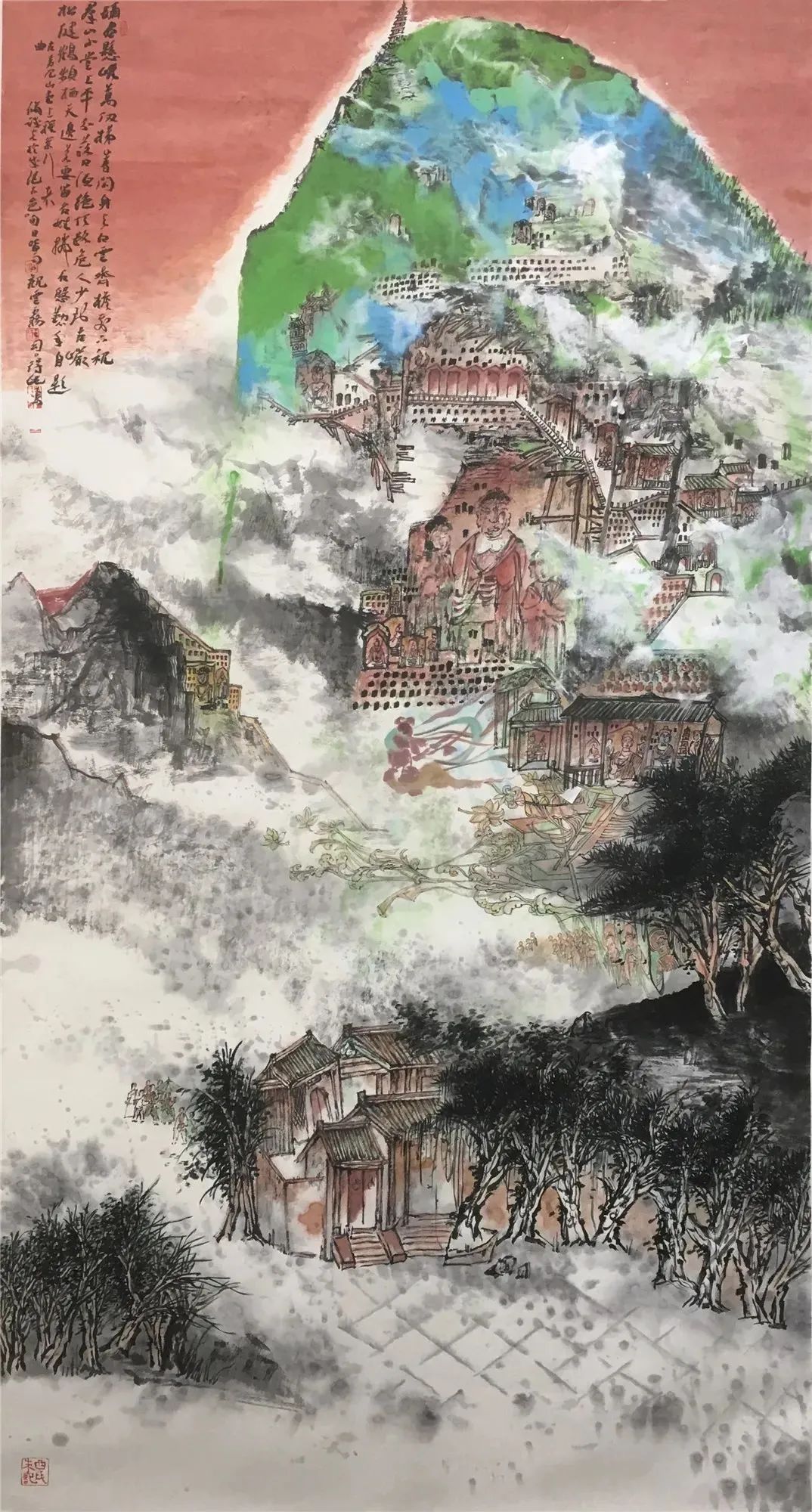 云卷云舒自往来，著名画家曲修诚应邀参展“书画山东——第八届（2023）中国画作品展”