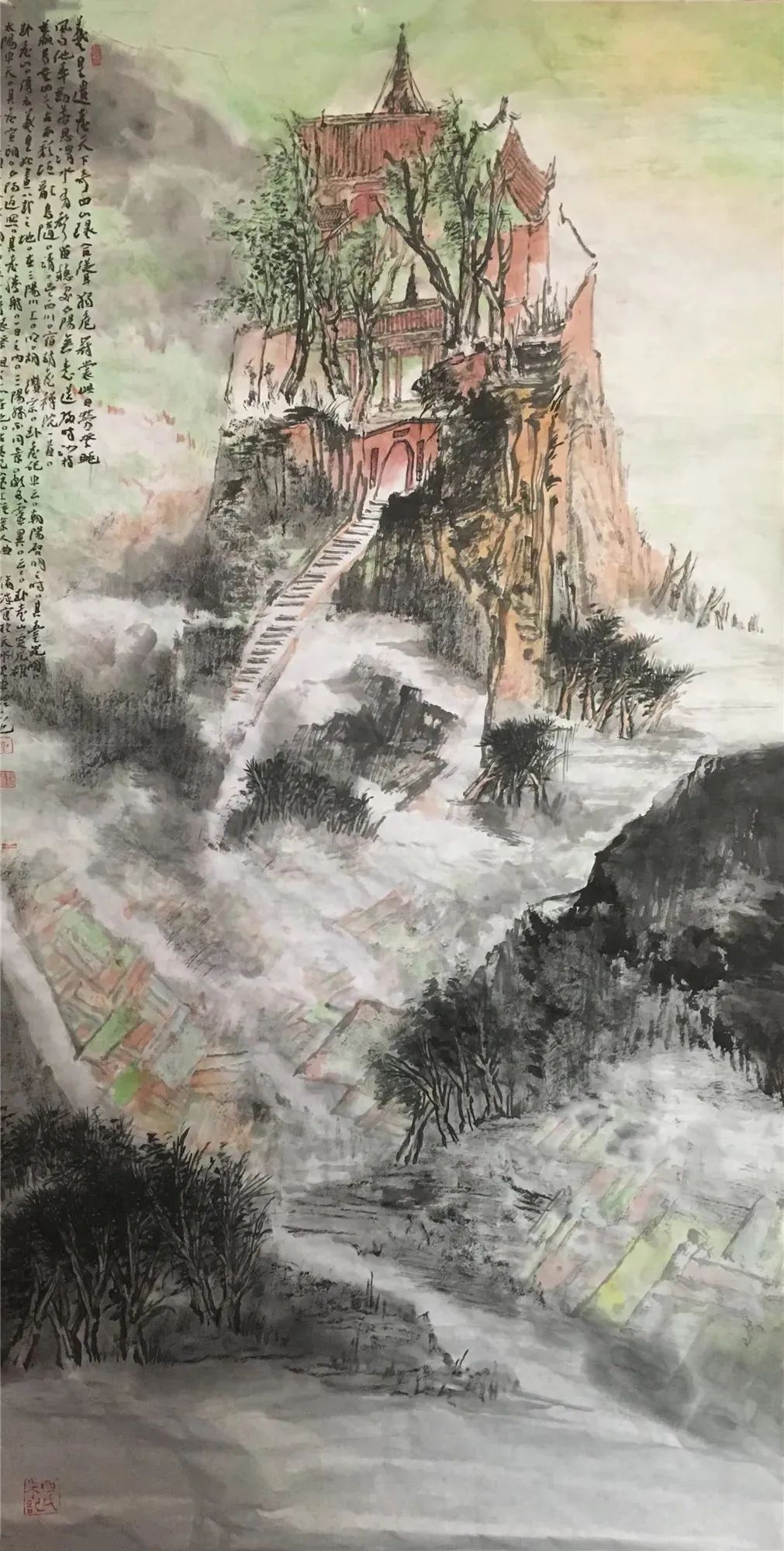 云卷云舒自往来，著名画家曲修诚应邀参展“书画山东——第八届（2023）中国画作品展”