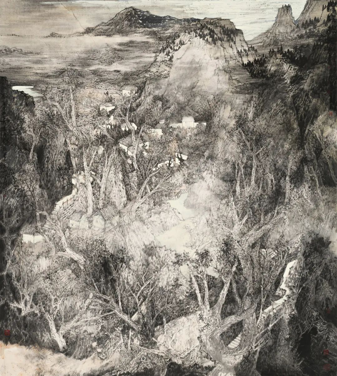 诗意栖居，著名画家孙文韬应邀参展“书画山东——第八届（2023）中国画作品展”