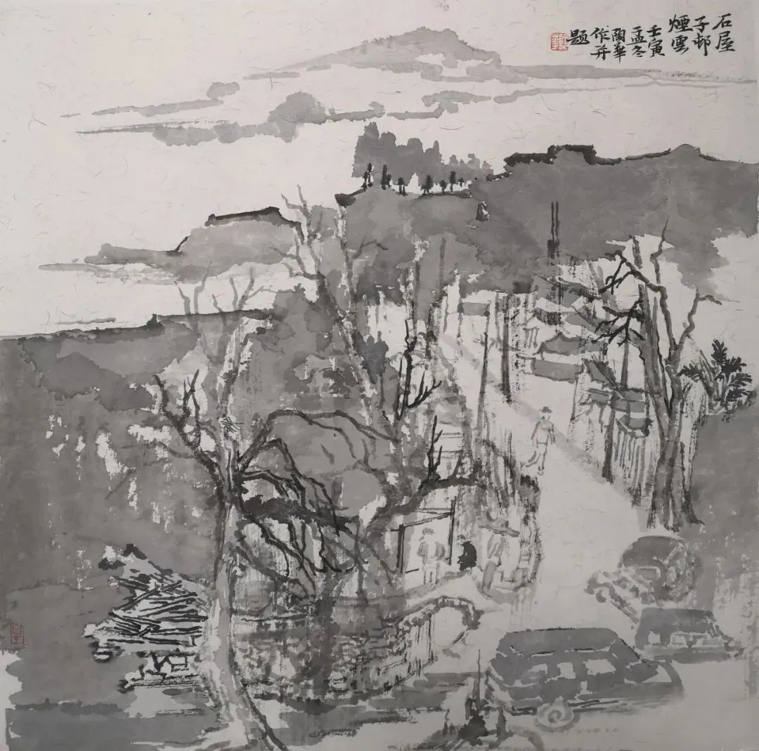 梦回故园，著名画家陶华应邀参展“书画山东——第八届（2023）中国画作品展”