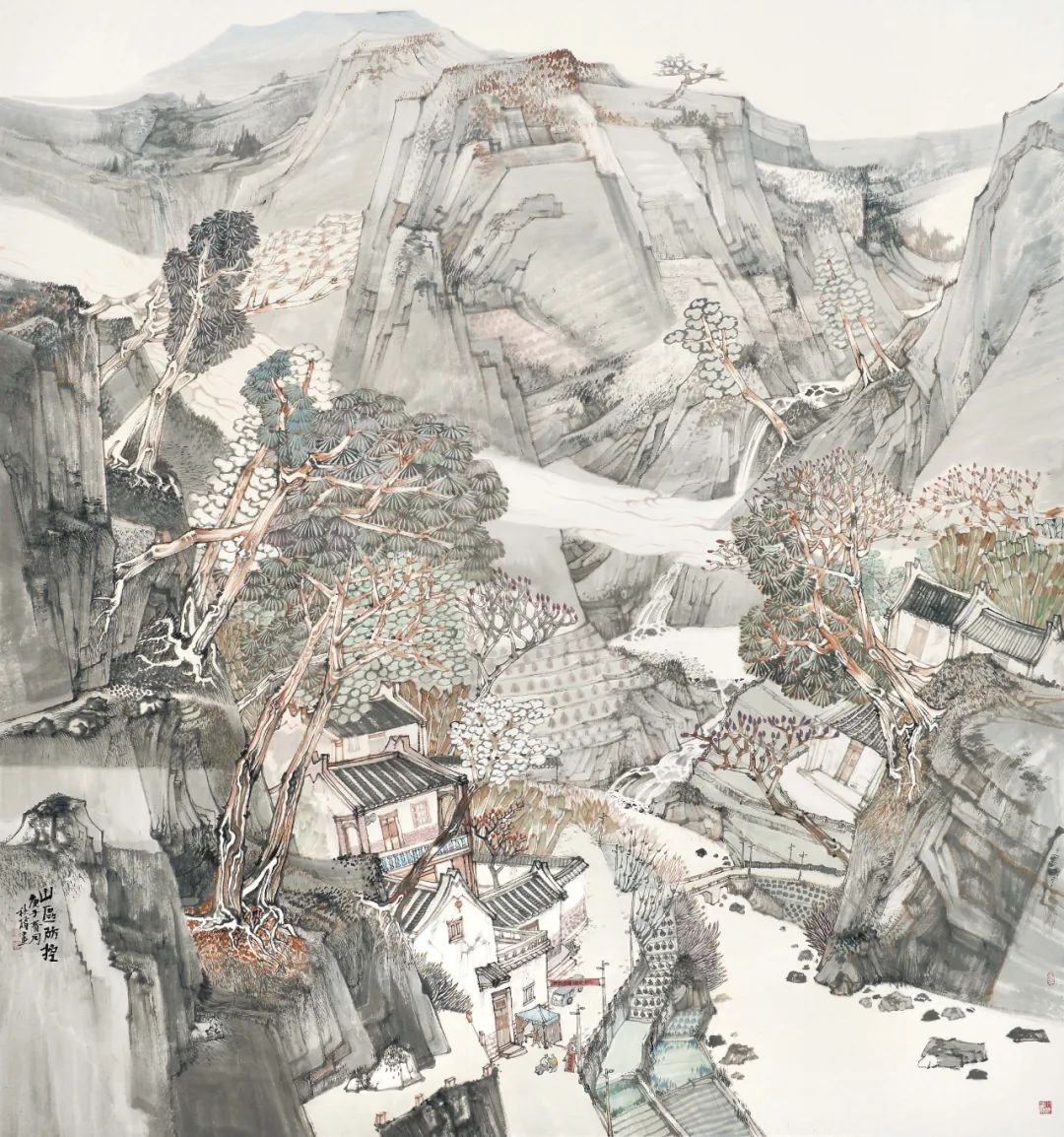 纸上云烟寄乡愁，“只此家山——张秋桔山水画作品展”将于10月19日在福建漳州市美术馆举办