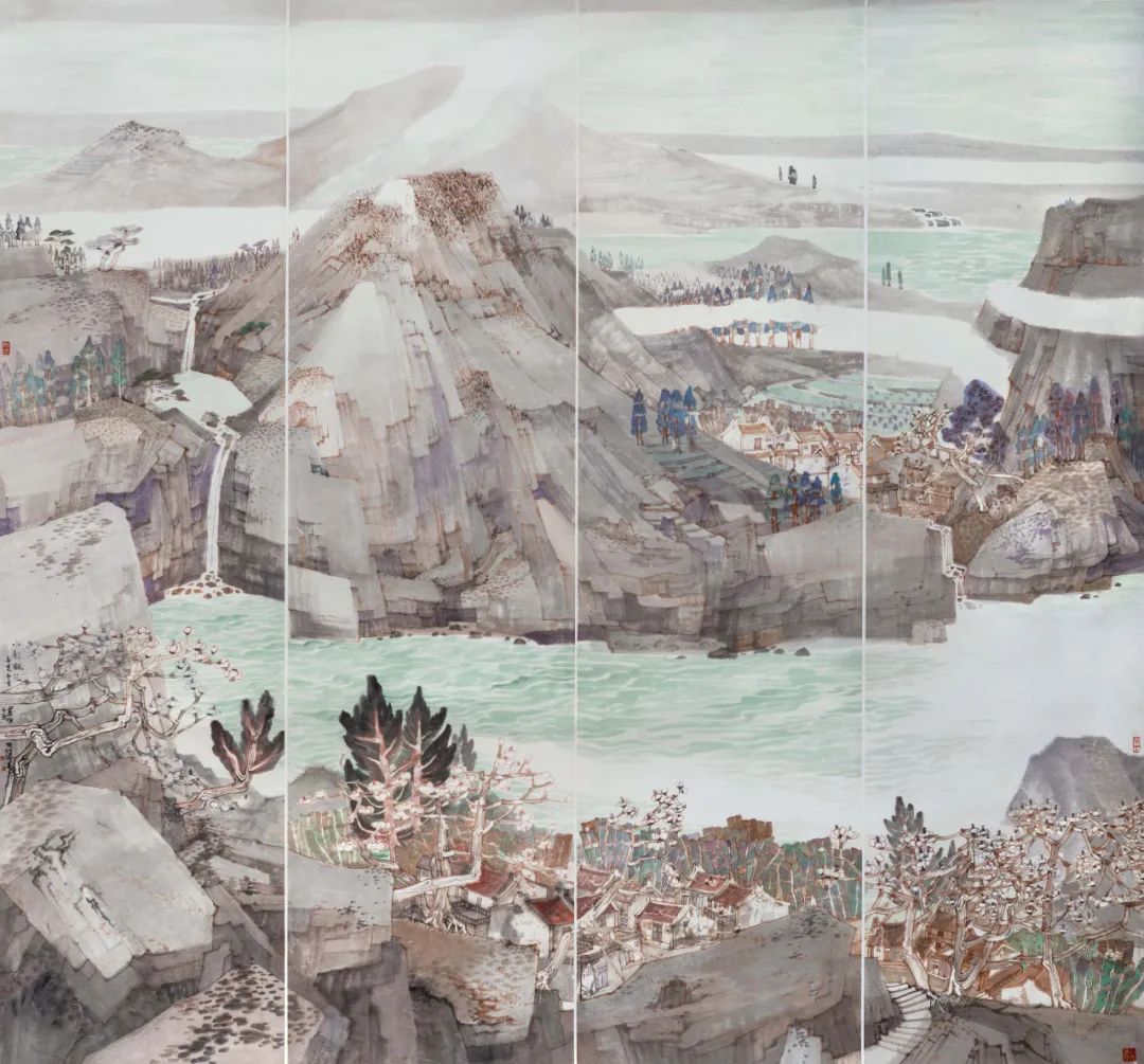 纸上云烟寄乡愁，“只此家山——张秋桔山水画作品展”将于10月19日在福建漳州市美术馆举办