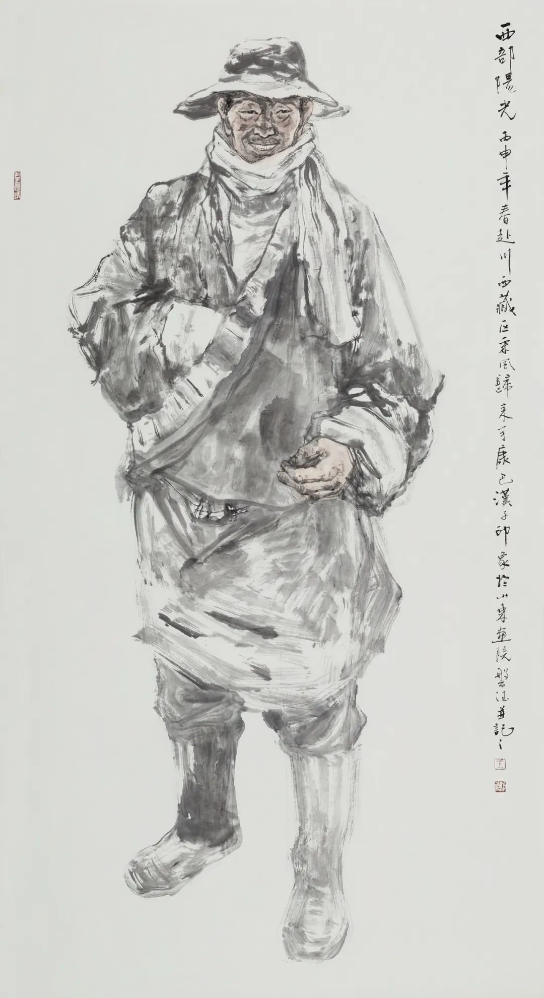 笔墨间留风情，著名画家王磐德应邀参展“书画山东——第八届（2023）中国画作品展”