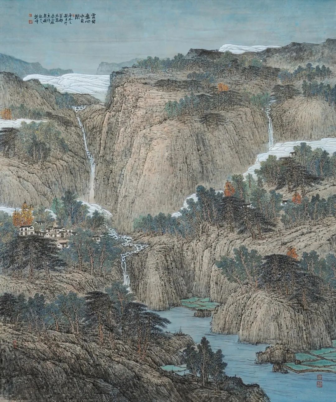 云自无心水自闲，著名画家樊峰应邀参展“书画山东——第八届（2023）中国画作品展”