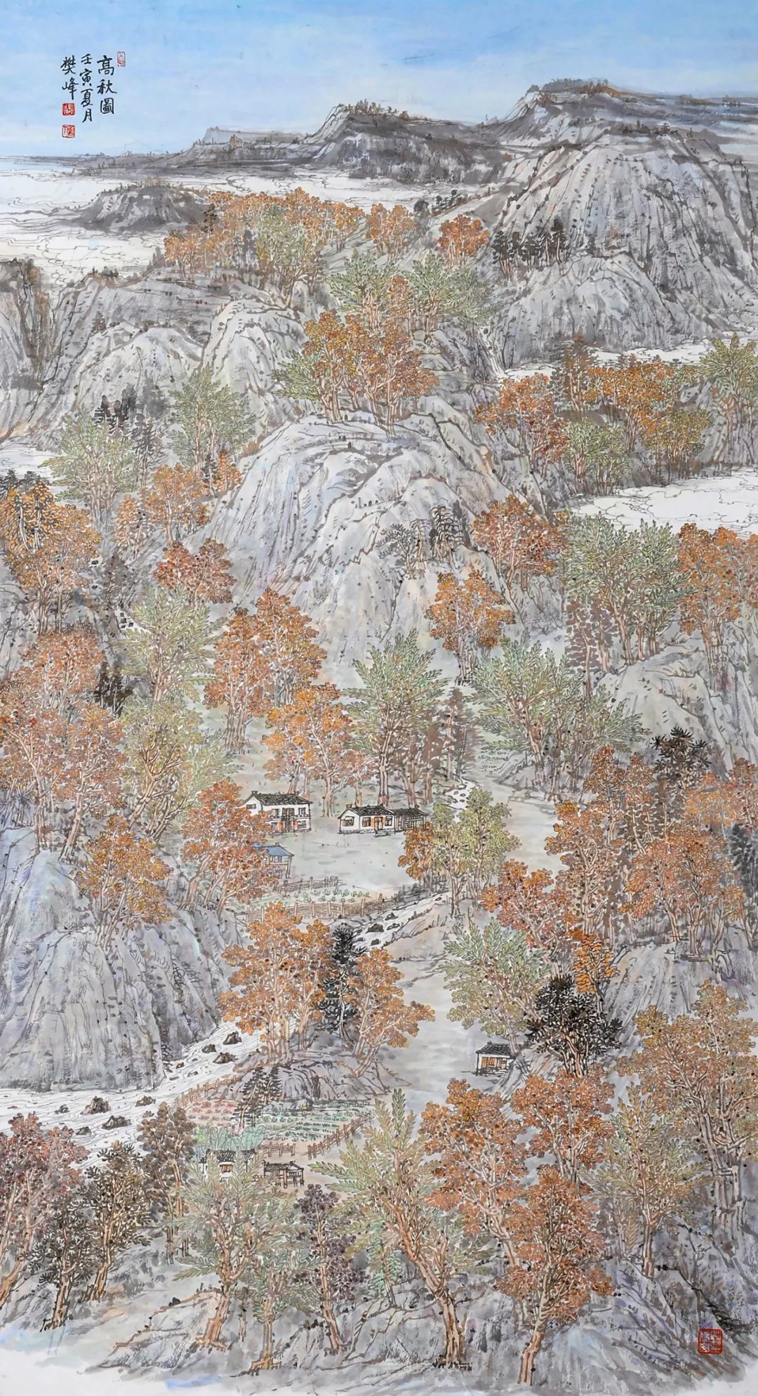 云自无心水自闲，著名画家樊峰应邀参展“书画山东——第八届（2023）中国画作品展”