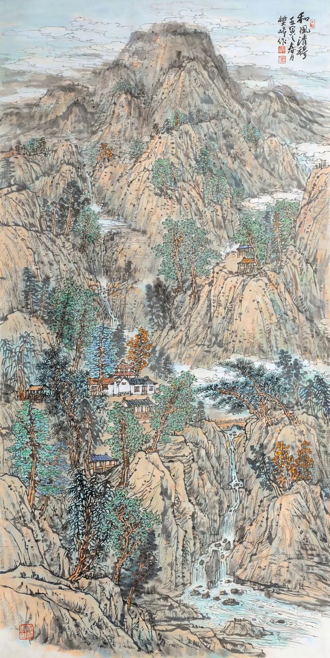 云自无心水自闲，著名画家樊峰应邀参展“书画山东——第八届（2023）中国画作品展”