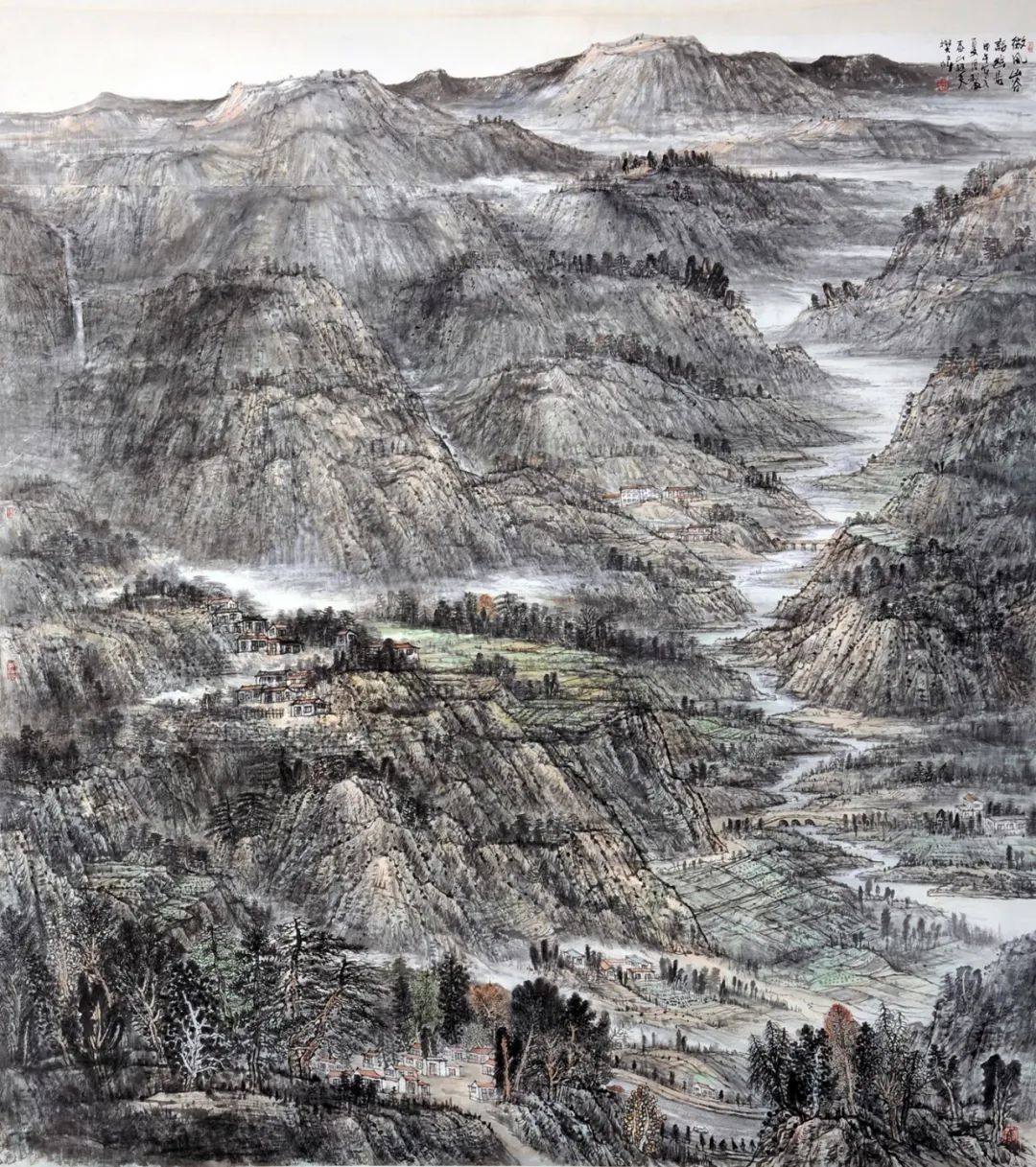 云自无心水自闲，著名画家樊峰应邀参展“书画山东——第八届（2023）中国画作品展”