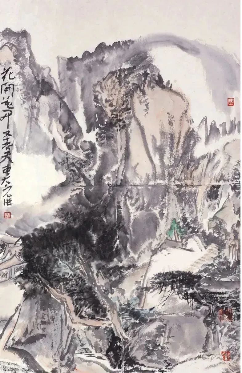 国泰民安观自在，著名画家曹新刚应邀参展“书画山东——第八届（2023）中国画作品展”