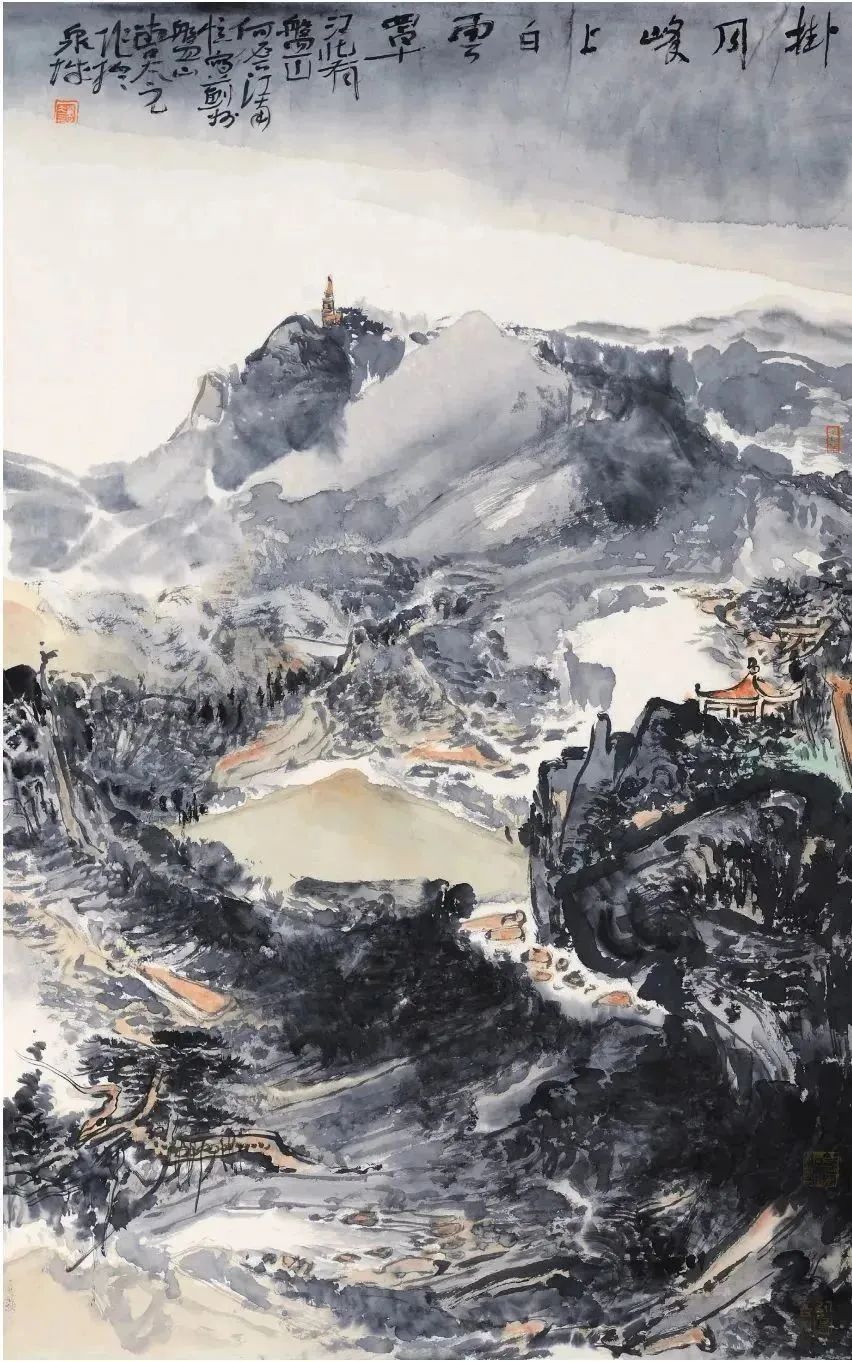 国泰民安观自在，著名画家曹新刚应邀参展“书画山东——第八届（2023）中国画作品展”