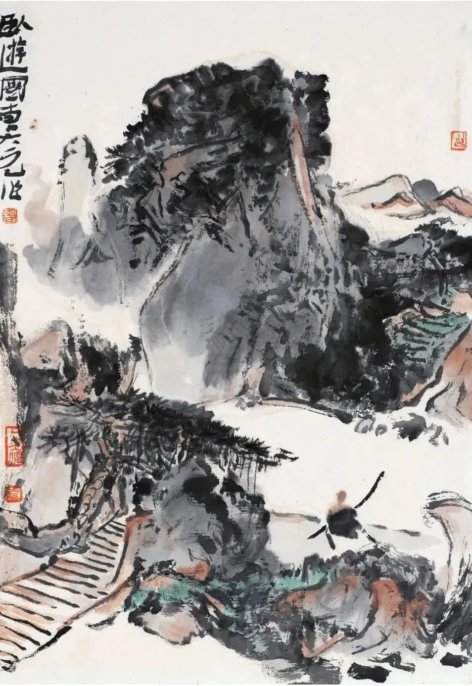 国泰民安观自在，著名画家曹新刚应邀参展“书画山东——第八届（2023）中国画作品展”