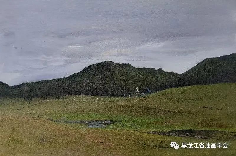  “金林金秋——中俄油画名家绘金林”中方艺术家作品选集