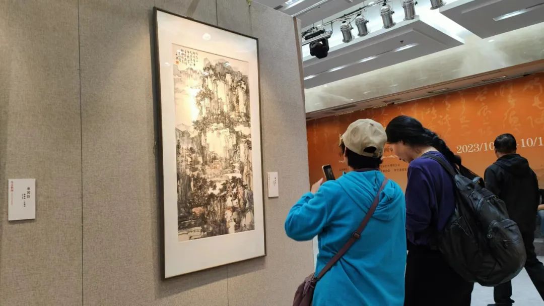 “丹青繁露——单国防 单永进书画作品展”在北京隆重开幕