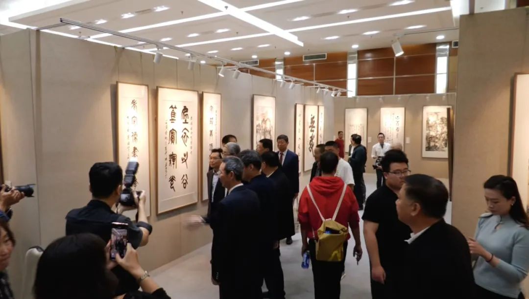 “丹青繁露——单国防 单永进书画作品展”在北京隆重开幕