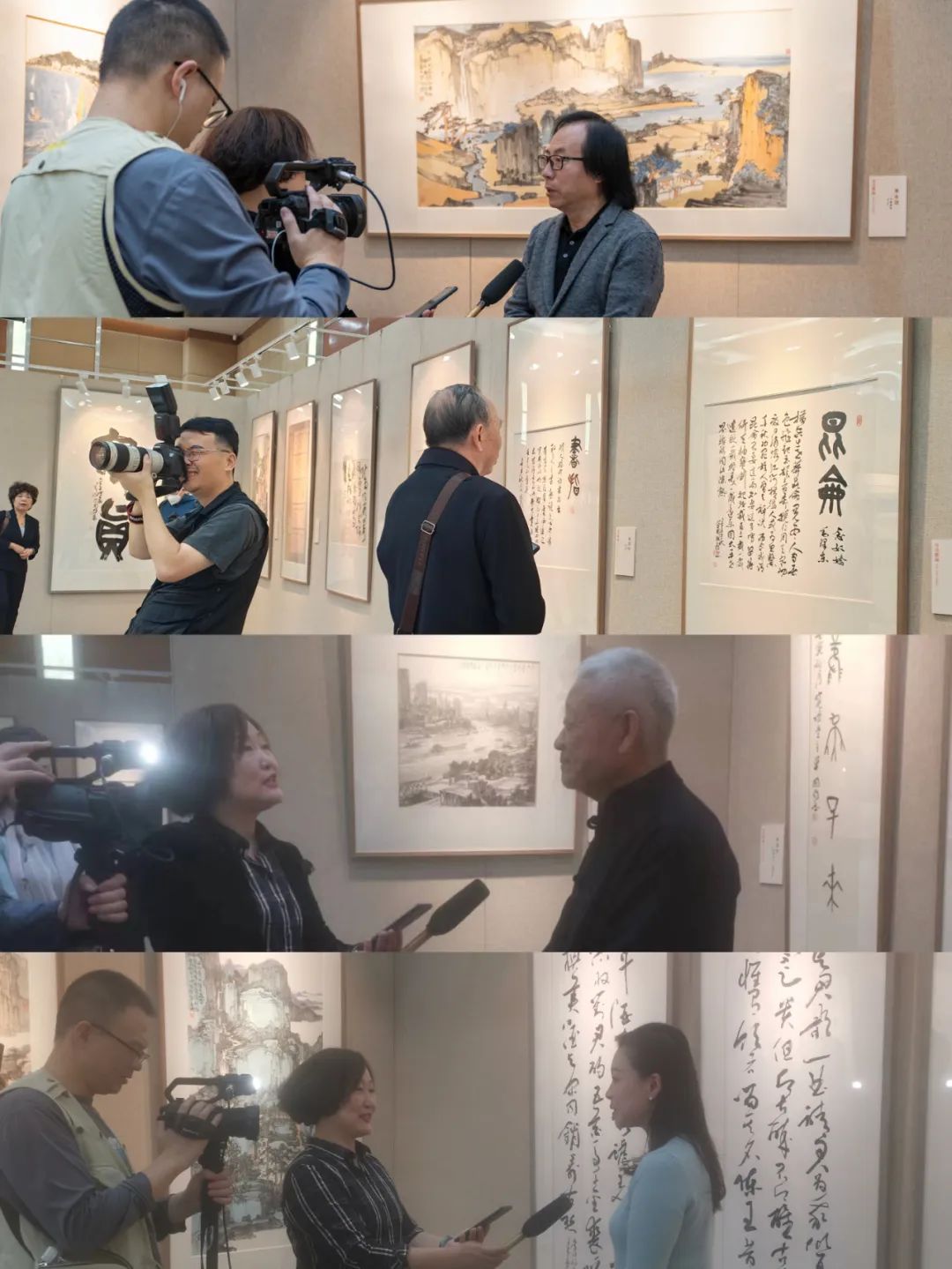 “丹青繁露——单国防 单永进书画作品展”在北京隆重开幕