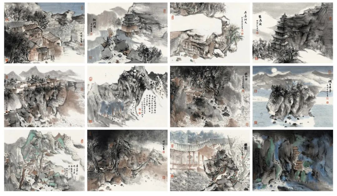 “山水觅境——徐境怿中国画作品展”在杭师大美术馆开展，展期至10月30日