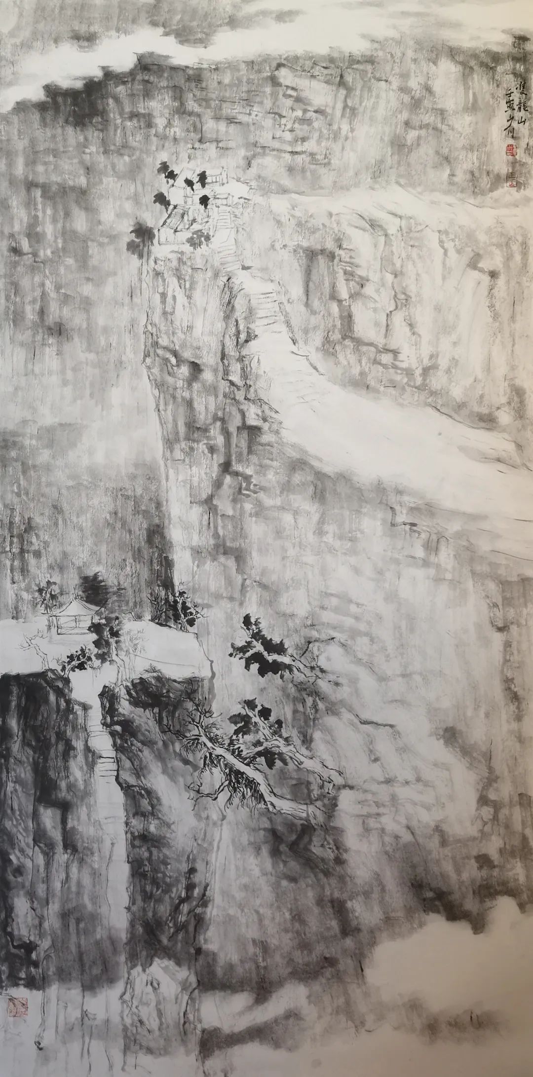 秋水日潺湲，青年画家王少川应邀参展“书画山东——第八届（2023）中国画作品展”