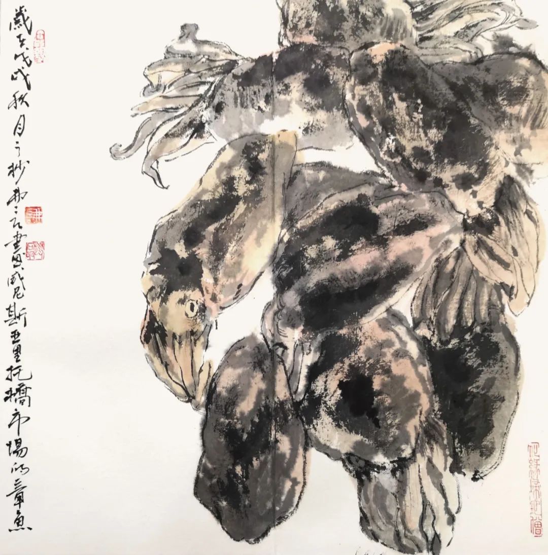 三生石上炼精魂，著名画家樊磊应邀参展“书画山东——第八届（2023）中国画作品展”