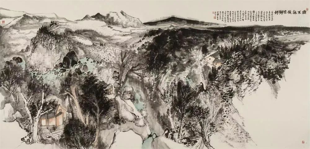 山河有知音，著名画家杨恩国应邀参展“书画山东——第八届（2023）中国画作品展”