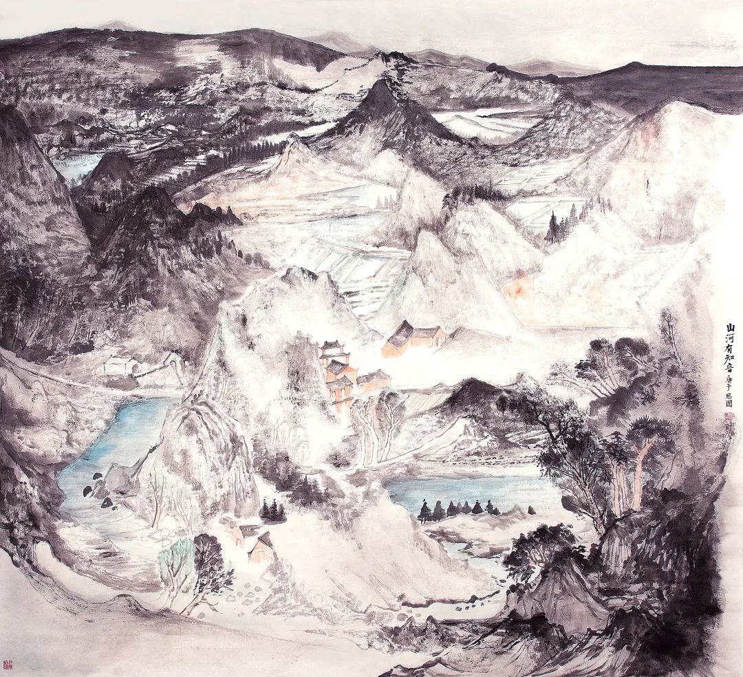 山河有知音，著名画家杨恩国应邀参展“书画山东——第八届（2023）中国画作品展”