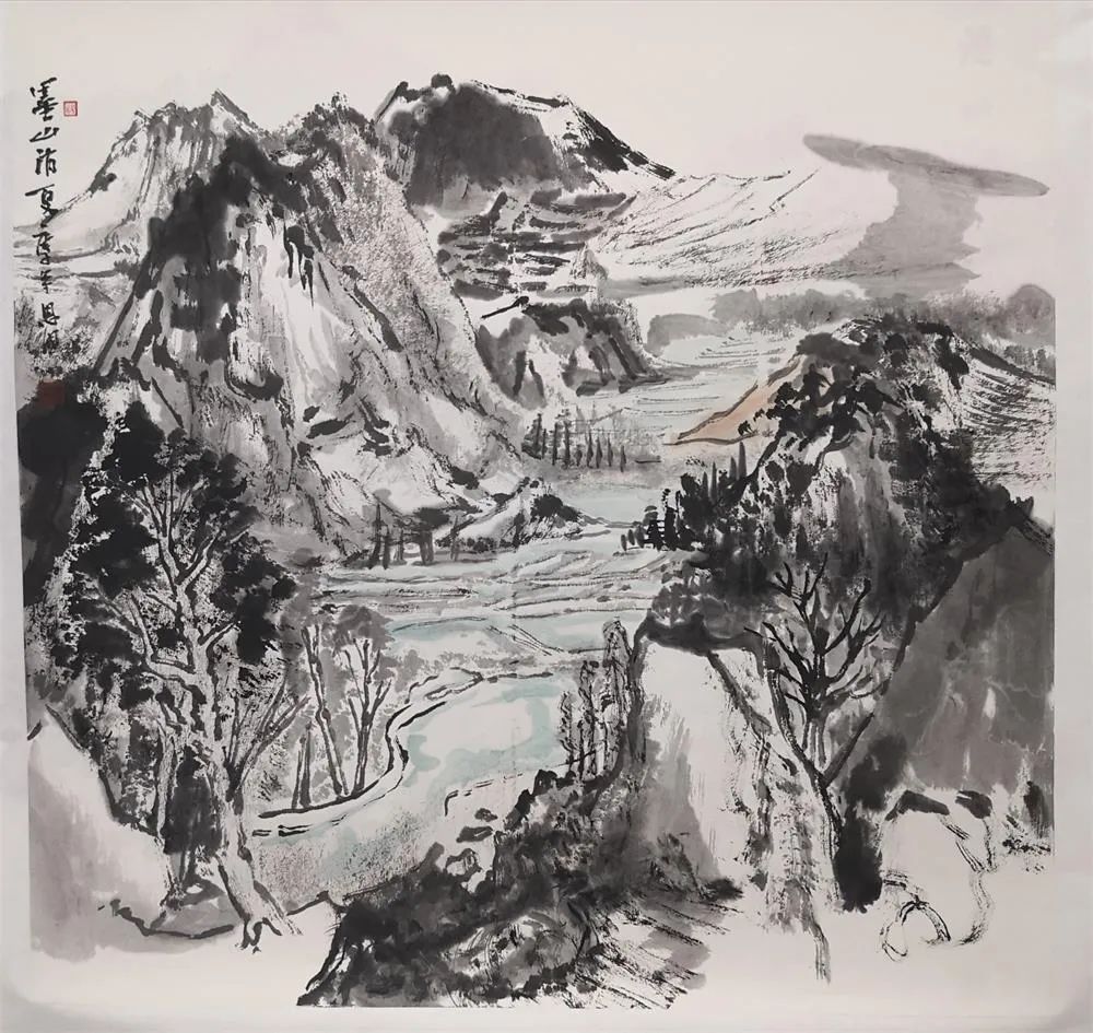 山河有知音，著名画家杨恩国应邀参展“书画山东——第八届（2023）中国画作品展”