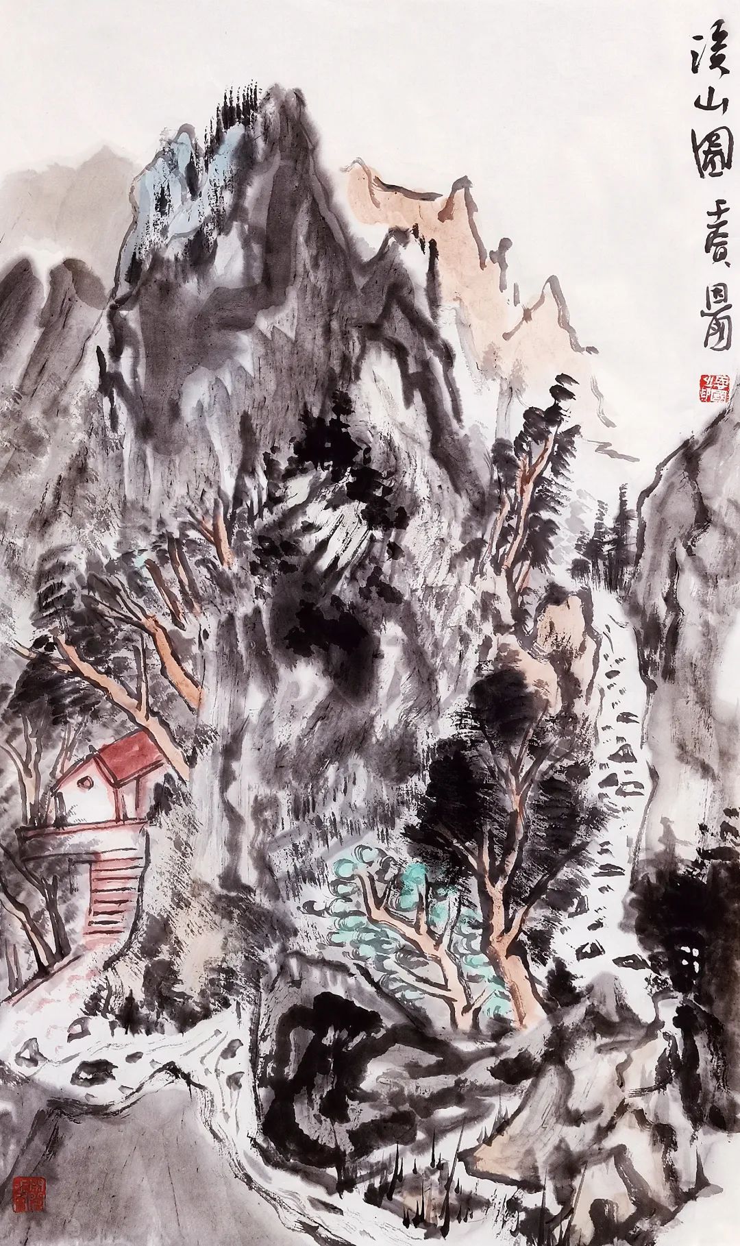 山河有知音，著名画家杨恩国应邀参展“书画山东——第八届（2023）中国画作品展”