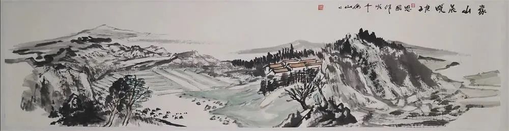 山河有知音，著名画家杨恩国应邀参展“书画山东——第八届（2023）中国画作品展”