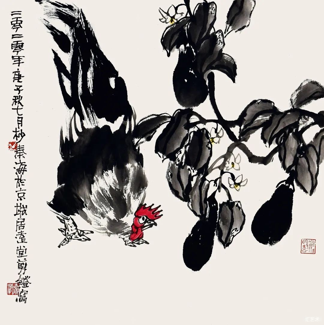 秦海画鸡 | 清醒的“独诣自创”意识，迈向“从心所欲”之境