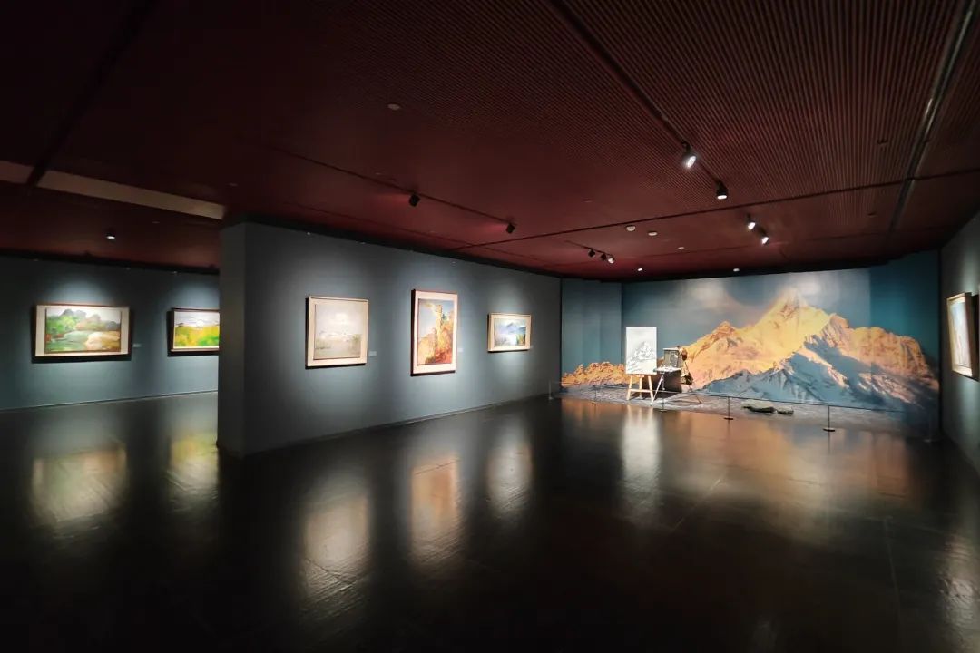 “山河颂——徐里写意油画作品展”在国家大剧院隆重开幕