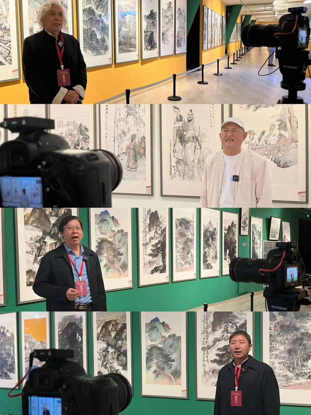 “书画山东——第八届（2023）中国画作品展”在济南市美术馆开幕