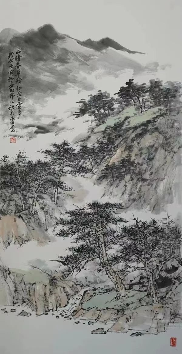 “丹青化雨——于仁祝中国画作品展”在威海开展