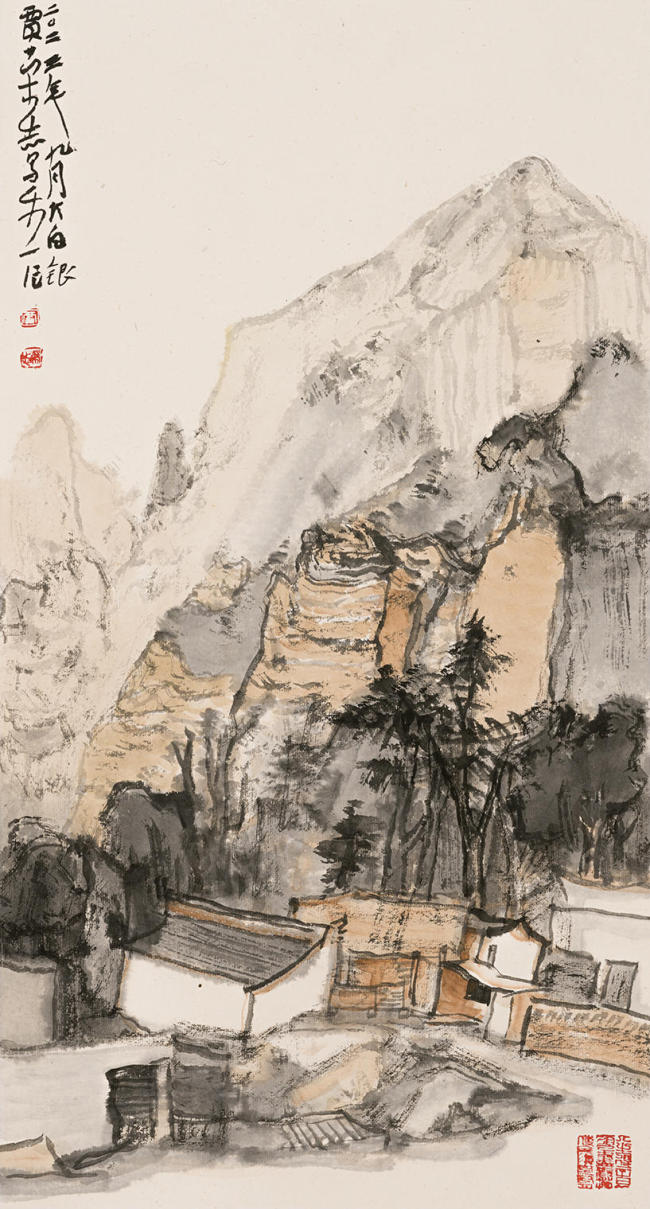 黄河石林 视觉盛宴——中国国家画院贾荣志导师工作室山水画高研班甘肃写生