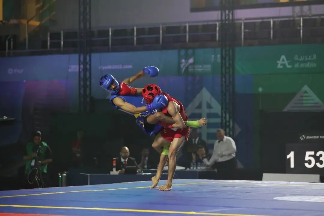 泰山体育见证第三届世界武搏运动会武术比赛首金诞生！