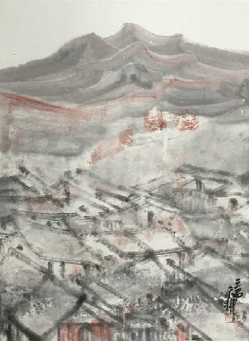 寻觅家园——观柯和根的山水画