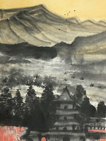 寻觅家园——观柯和根的山水画