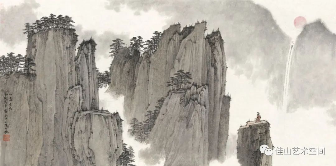 山高水长，著名画家高云应邀参展“佳山佳——中国画山水·油画风景艺术展”