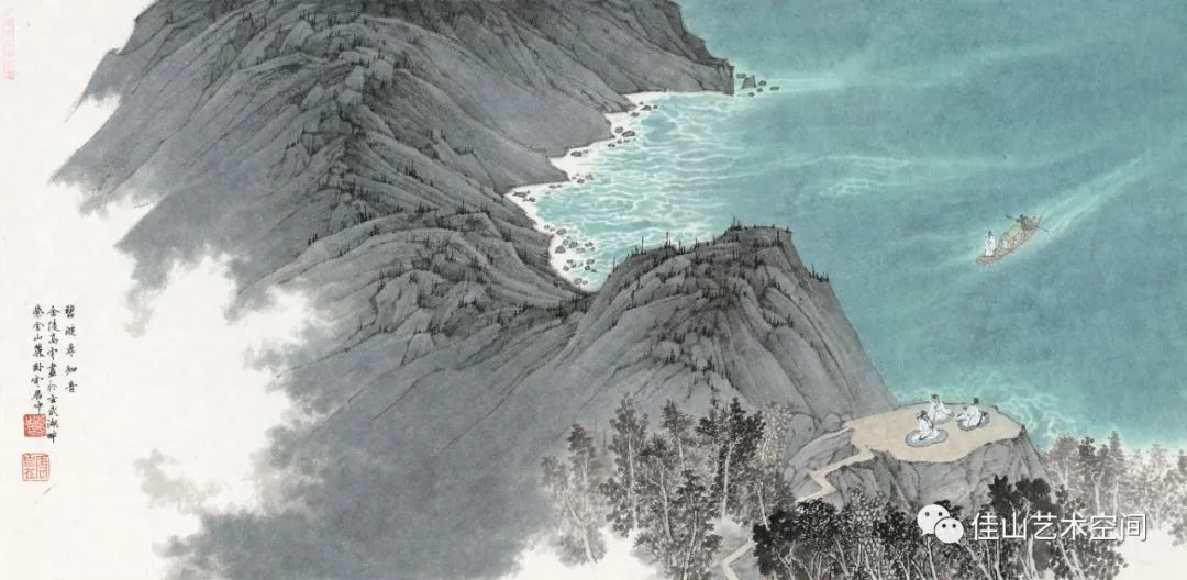 山高水长，著名画家高云应邀参展“佳山佳——中国画山水·油画风景艺术展”