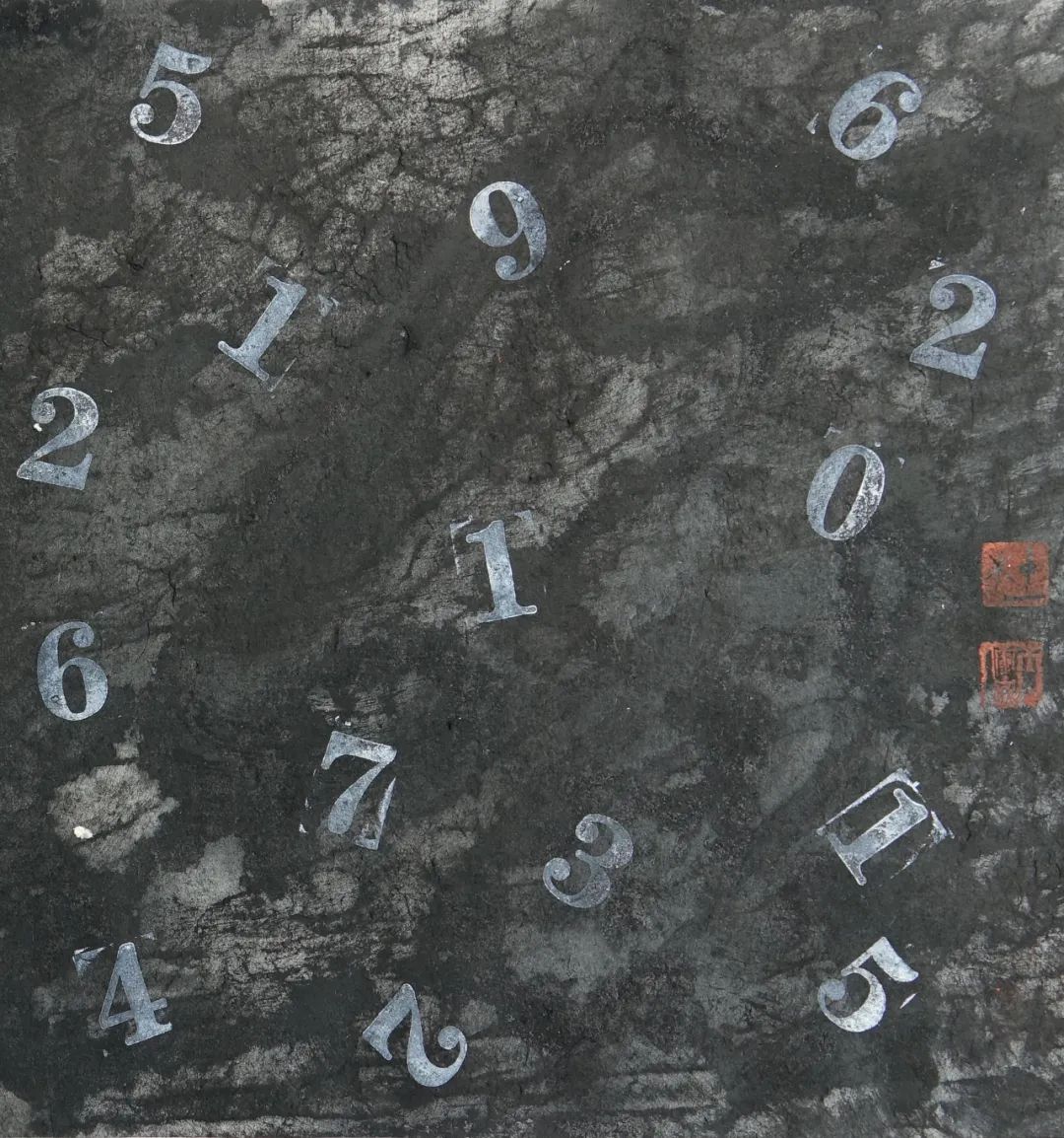 記憶的一二三，著名畫家杜松儒應邀參展“依山傍水——山水圈年度主題系列作品邀請展”