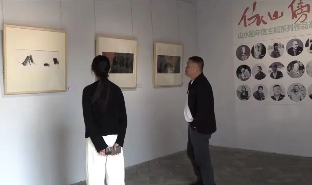 記憶的一二三，著名畫家杜松儒應邀參展“依山傍水——山水圈年度主題系列作品邀請展”