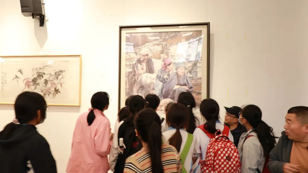 “文心意象——李国柱美术作品展”在青岛平度开幕